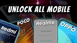 Unlock All Oppo Redmi Realme POCO Password Lock in just 2 minutes