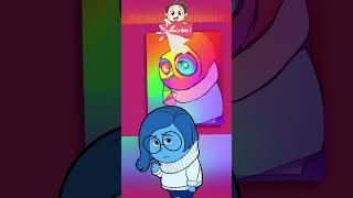 INSIDE OUT | SQUINT YOUR EYES Characters #shorts