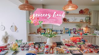 GROCERY HAUL & MEAL PLAN FOR A FAMILY OF FIVE | SEPTEMBER 2024