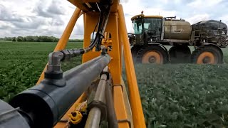 Spraying Lucento Fungicide on Soybeans Season 4 Episode 17