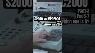 Akai S2000 vs MPC2000 Sampling Comparison 1/2 #s2000 #mpc2000 #beats