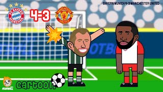 Bayern Munich 4-3 Manchester United shorts Animation