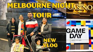 Melbourne Night Life | Australia Vlog | Melbourne City එකට යමු