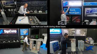 SignComp's ISA booth video