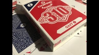 DECK REVIEW #26 : GAFF DECK I (By: Copag & Cartamundi)