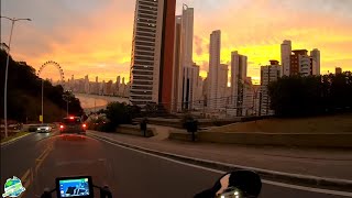 Viagem de moto de São Paulo ao Sul do Brasil chegamos em Balneário Canburiú #3