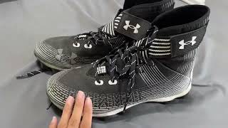 Under Armour Unisex Child Highlight Franchise Jr Football Shoe Review, Great comfort with the velcro