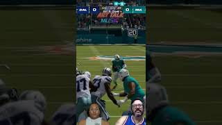 Doo doo 💩 Cowboys ⭐️ get picked off by number 1️⃣ Dolphins 🐬! #nfl #gaming #football #madden23