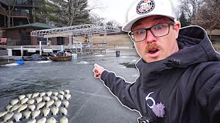 Ice Fishing HARVEST! Marina Bay SLAB CRAPPIES!!! (Triple Limit Out.. Except Ben)