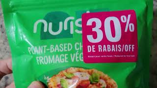 Review Nurish Plant Based Mozzarella Cheese Cheeze Vegan