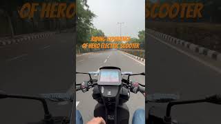 Hero vida v1 pro | Riding experience of electric scooter by hero | vida v1 pro | #ebike #ytshorts