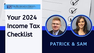 Simplify Your Taxes: Your 2024 Income Tax Checklist