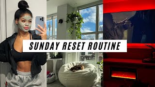 DAY IN MY SUNDAY RESET VLOG | CLEANING, SELF-CARE, ERRANDS & WORKING OUT