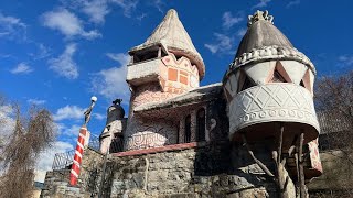 The Gingerbread Castle Exploration ( Inside the Castle & Restoration Project ) - New Jersey