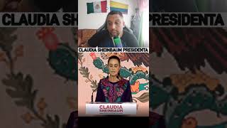 ella es la nueva presidenta de México #mexico #noticias #shortsmexico #carlosymile #amlo #amlofest