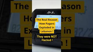 Real reason behind Pager Explosions in Lebanon! #shorts #news #israel #hezbollah #gaza #palestine