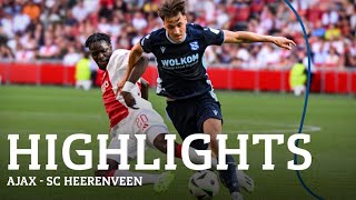 Highlights Ajax - sc Heerenveen | Eredivisie