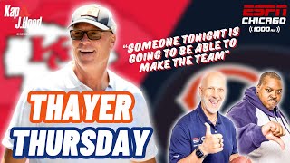 What is Tom Thayer watching for in Chicago Bears preseason finale? | Thayer Thursday