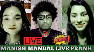 Manish Mandal live prank - Manish Mandal tiktok live, @arjunpandit615 #tiktoklive