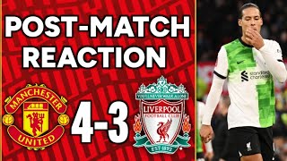 Wasteful Liverpool Knocked Out Of The FA Cup! | Manchester United 4-3 Liverpool Post-Match Reaction