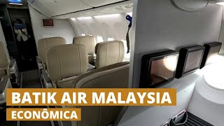 Voando com a surpreendente BATIK AIR | Antiga MALINDO AIR entre KUALA LUMPUR (KUL) e CINGAPURA (SIN)