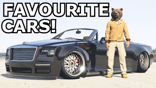 MY TOP 10 FAVOURITE CARS IN GTA ONLINE