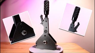 SIMDT SR Sequential Shifter | 360° close-up view [SIM RACING HARDWARE]