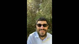 A Special Message in honor of the Yahrzeit of my dear Brother Yossi OBM