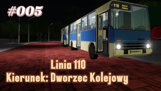 ( Urbanmove 4 ) #005 linia 110 k. Dworzec Kolejowy | Ikarus 280 - Powrót do Przeszłości 🌐