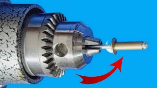 This man is a genius - few people know these drill rivet secrets! Helpful tips and ideas