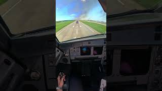 Moscow Domodedovo landing UUDD/DME Airbus A320 #airbus #aviation #cockpit #landing #a320