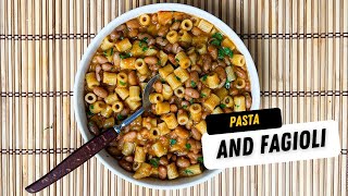 PASTA E FAGIOLI | BEANS PASTA SOUP #shorts