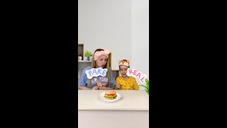 🍔 Fake or Real 🍰 challenge 🤫 #shorts by Alex Kids | Tsuriki Show