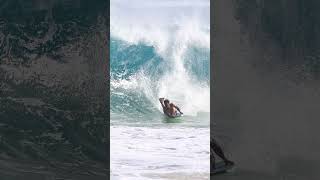 Pumping Sandy beach shore break #hawaii #sandybeach #wawamalu #bodysurfing #bodyboarding