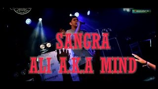 ALI A.K.A. MIND - Sangra | Letra En Pantalla