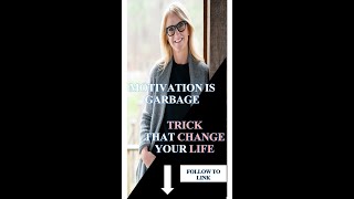 CHANGE YOUR LIFE- Mel Robbins- Motivation Is Garbage #shorts