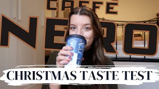 CAFE NERO CHRISTMAS MUKBANG // Moving House? New Job? Living in London?