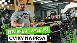 Nejefektivnější cviky na prsní svaly | Správná technika cviků