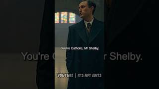 YOU'RE CATHOLIC, M.R SHELBY?...🔥😈#youtubeshorts #peakyinsights #peaky_blinders #peaky #peakyblinder