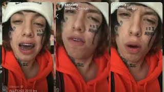 Lil Xan addresses being called P**** after 20 people tried to jump him. Do you agree or nah?