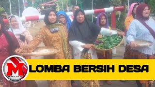 LOMBA BERSIH BERSIH DESA, SAMBUT HUT RI KE 79