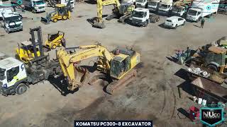 KOMATSU PC300-8 EXCAVATOR | NUco Auctioneers