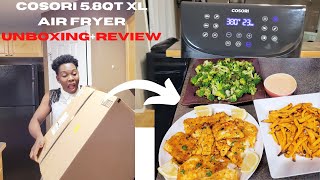 AIR FRYER UNBOXING AND REVIEW | UNBOXING AND REVIEW OF COSORI 5.8QT XL