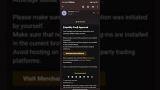 Proof Of AGT Binance Liquidity Pool Approval