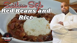 Louisiana Style Red Beans and Rice Recipe | How to make Red beans and rice