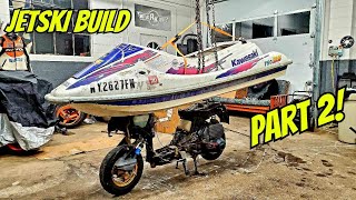 Building A STREET LEGAL Jetski (Part 2 Jetski Destruction)