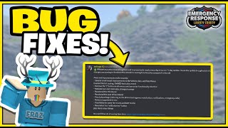 ERLC Has FIXED Their Update! (Roblox ER:LC)