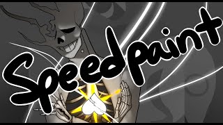 SPLIT - Gaster | Speedpaint