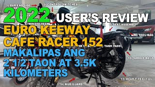 EURO KEEWAY CAFE RACER 152 - 2022 User's Review w/ ENG SUBS!