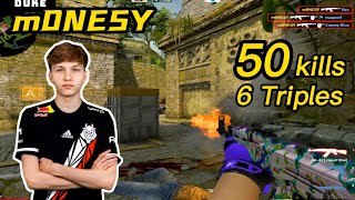 m0NESY Ancient POV - w/b1t - 😮50kills!!! - 6 Triples - CSGO m0NESY POV!